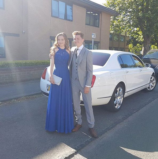 Wellingborough Anniversary Limo hire